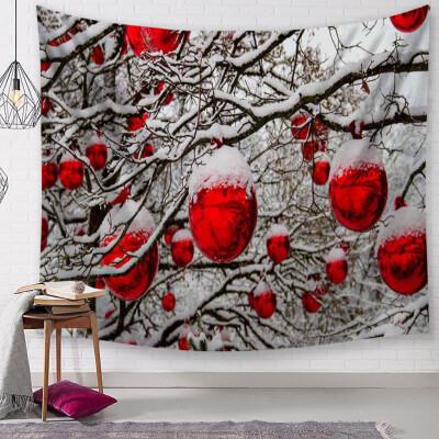 

Tailored Christmas Tapestry Santa Print Wall Hanging Tapestry Art Home Decor