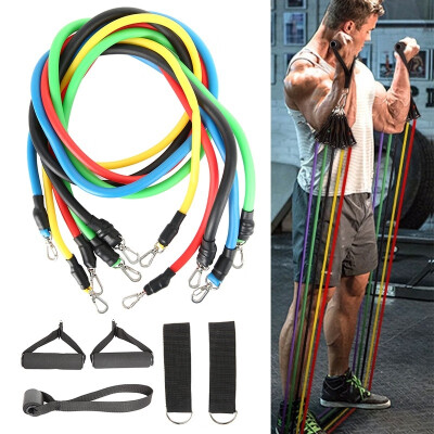 

Resistance Bands Set Yoga Exercise Fitness Band Rubber Loop Tube Bands Gym Fitness Exercise Workout Bands