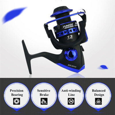 

Hot sale 12BB BK1000-7000 551 Spinning Fishing ReelMetal Carp Fishing Wheel Spinning Reel For Fishing New fishing vessel