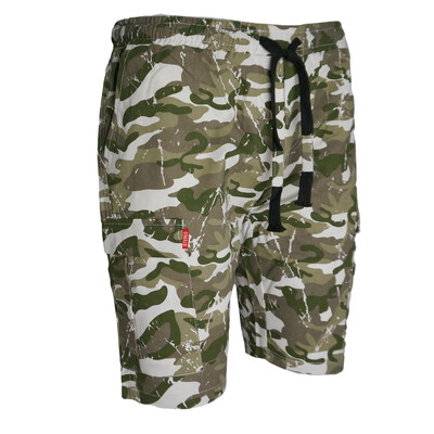 

Gobestart Summer Mid-rise Mens Loose Casual CamouflageTtie Pants