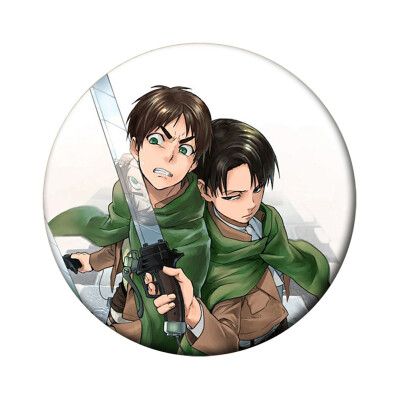 

1pcs Hot Anime Attack on Titan Cosplay Badge Cartoon Brooch Pins Collection bags Badges for Backpacks Button Clothes Decor