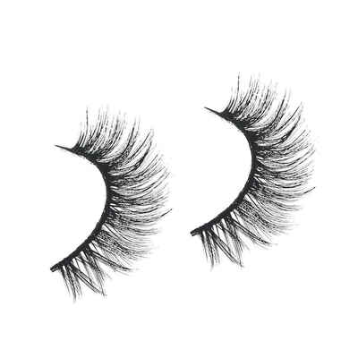 

1 Pair 3D Women Girl Thick False Eye Lashes Extension Reusable Makeup Super Natural Long Fake Eyelashes