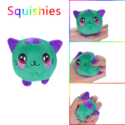 

YIWULAFurry Squishies Cat Scented Stuffed Slow Rising Toys Stress Relief Toy Hop Props