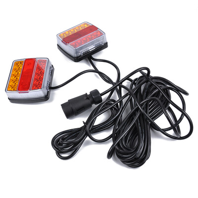 

1 Pair 12V Trailer Truck Caravan LED Taillight Tail Light Turn Signal Indicator Brake Stop Lamp Light Rear Reverse