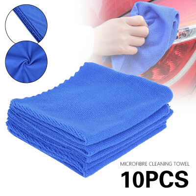 

510pcs Durable Microfiber Square Scarf Washcloth Auto Car Care Cleaning Towels Soft Cloths Tool