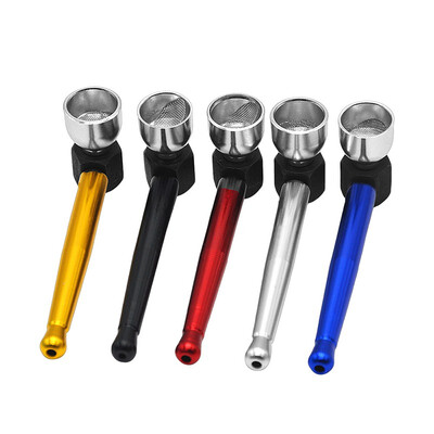

Fashion Creative Hammer Design Smoking Tobacco Pipe 117 MM Aluminum Smoking Bowl Pipe Herb Tobacco Pipe Pocket Si