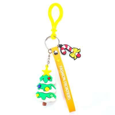 

Chrismas Cartoon Santa Claus Cute Couple Key Rings Key Chains Christmas Gifts