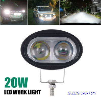 

Boat Marine Truck Off-Road LED Work Driving Fog Light Lamp 6000K 20W 1030V Part