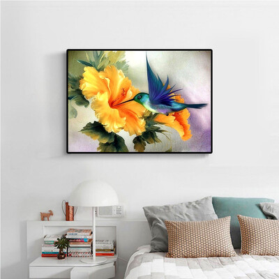 

Toponeto 5D Embroidery Paintings Rhinestone Pasted DIY Diamond Painting Cross Stitch