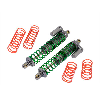 

Tailored 2Pcs Aluminium FrontRear Adjustable Spring Shocks For TRAXXAS X-MAXX 15 RC Car