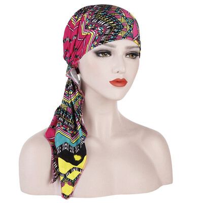 

1 Pc Women Muslim Hijab Cancer Chemo Hat Turban Cap Cover Hair Loss Head Scarf Wrap