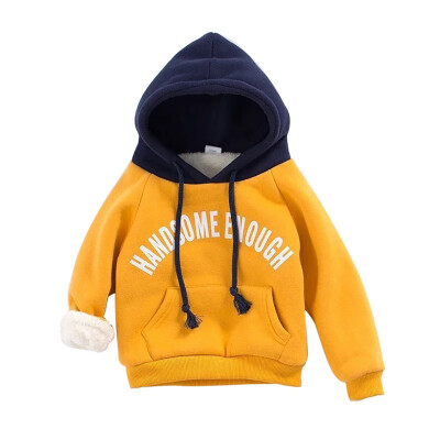 

Autumn Toddlers Kids Hoodies Baby Girl Boy Cartoon Letter Print Hoodie Sweatshirts With Pocket Casual Long Sleeve Outerwear