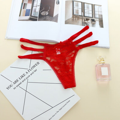 

1PC Ultra-thin Panties Sexy Women Lace Thongs Bandage G-string Comfortable Briefs Erotic Underwear Sexy Clothing