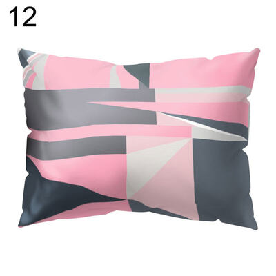 

Marble Grain Color Block Pillow Cover Cushion Case Car Sofa Bedroom Hotel Decor