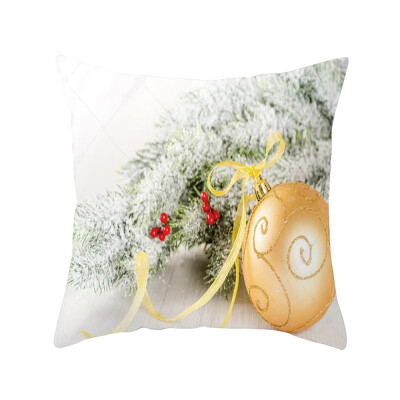 

〖Follure〗Merry Christmas Super Soft Square Throw Pillow Pillow Cover 45x45cm Home Decor