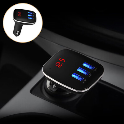 

〖Follure〗Car Kit Handsfree LCD MP3 Player Radio FM Transmitter Wireless Bluetooth USBSD