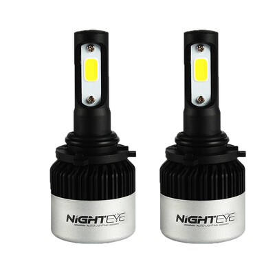 

2PCS 9006 72W 6500K LED Waterproof Car Headlight Bulbs Low Beam Head High Power Auto Running Fog Light Bulbs