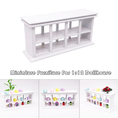 

YIWULA112 Dollhouse Furniture Miniature Display Shelf Living Room Kid Pretend Toy