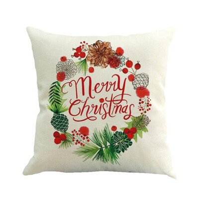 

Christmas Series Pillowcases Decorative Cover Pillow Case for Home Hotel Party