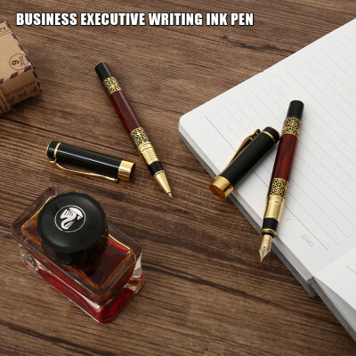 

New Fashion Brand Fountain Pen Luxury Business Executive Writing Ink Pen Stationery