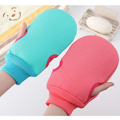 

Bath Towel Set Thick Double-Sided Strong Scrub Gloves Mud Bath Towel Gloves