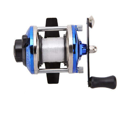 

Mini 361 Right Left Hand Interchangeable Bait Castiing Fishing Reel Fishing Gear for Ice Fishing with Fishing Line 70m