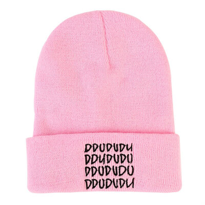 

IN YOUR AREA 2019 BEANIE Pink Knitted hat caps Beanies