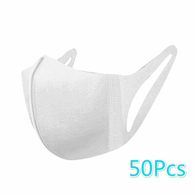 

50 Pcs New Fashion Unisex Disposable Face Mask Outdoor Fashion Anti-Dust Cotton Face Mask
