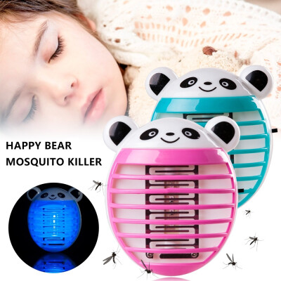 

US EU Plug Happy Bear LED Electric Mosquito Fly Insect Trap Killer