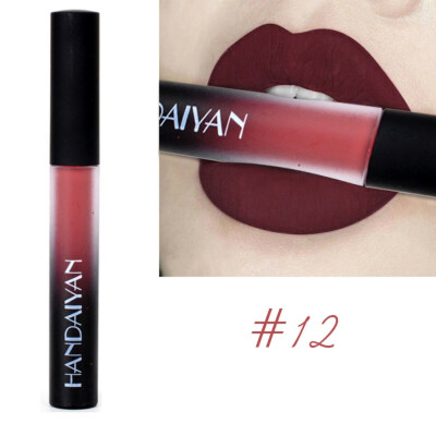 

Long Lasting Sexy Lipstick Moisturizer Velvet Pigment Lip Glaze Makeup Matte Liquid Lip Gloss