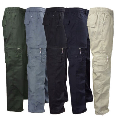 

Camping Hiking Army Cargo Combat Military Mens Straight Trousers Pants Casual