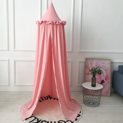 

Toponeto Baby Bed Canopy Bedcover Round Mosquito Net Curtain Bedd