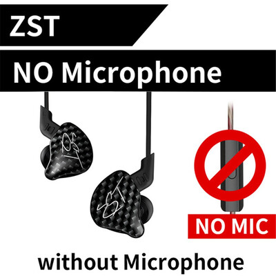 

KZ ZSTZST Pro Dual Driver Earphone Dynamic And Armature Detachable Cable Monitors Noise Isolating HiFi Headphones Sport Earphones