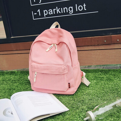 

6 Color Vogue Cute Korean Style Womens Girls Backpack Student School Bag Bookbag