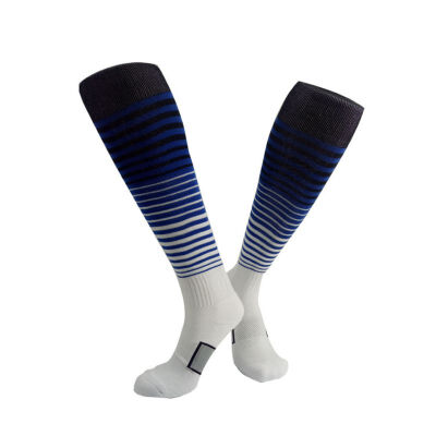 

1 Pair Men Women Sports Socks Knee Legging Stockings Breathable Non-slip Soccer Baseball Football Over Knee Socks New Hot