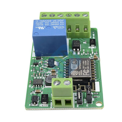 

Overcurrent Protection ESP8266 220V 10A DC 7-30V Network Relay ESP-12F WIFI Module