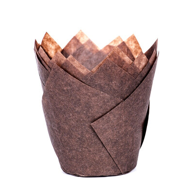 

DIY Baking Tool Oil Proof Heat Resistant Cake Paper Cup Tulip Cake Paper Cup Household Decoration