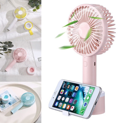 

Bluepinkwhite 2020 Mini Handheld 3 Speed Adjustable USB Rechargeable Fan The Fashion Latest Portable Rechargeable Fan