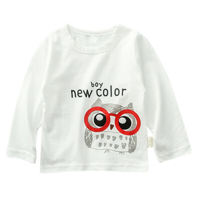 

2018 Cartoon Autumn Shirts Boy Girls Kids Clothing Children T-shirts for Boy Cotton Long Sleeve T Shirts Tops 1-7 Years