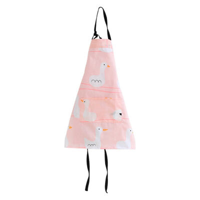 

Polyester Cotton Sleeveless Apron One Pocket on Front Adjustable Bands Suitable for Children&Adults