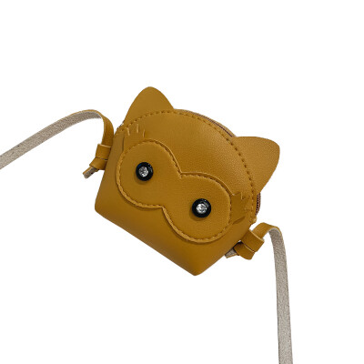 

Children Cute Fashion Casual Quality Sweet Cartoon Animal Pattern Cross-body Handbag Fashion Girls Kids PU Shoulder Messenger