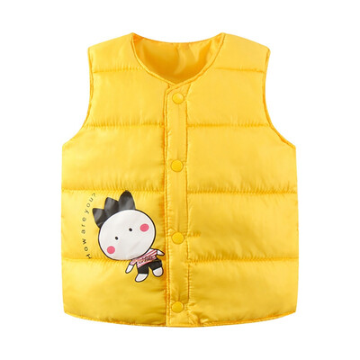 

Winter Baby Girls Boys vestJacket Thick Hooded Newborn Jacket Outwear Casual Infant Children Girl Boy Clothes Coats