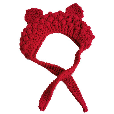

Kids Winter Hat Girls Boys Warm Caps Children Baby Bonnet Infant Cartton Cute Hat