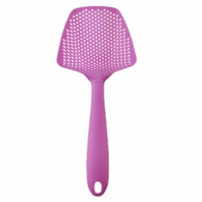 

1PC Kitchen Accessories Gadgets Nylon Strainer Scoop Colander Drain Veggies Water Scoop Gadget Cooking Tools Black