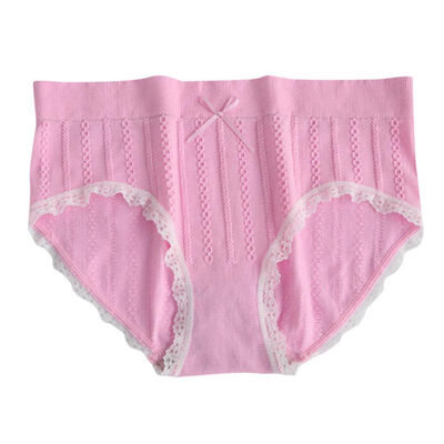 

Panties Womens Mid Waist High Elastic Underwear Breathable Seamless Body Slimming Panties ropa interior femenina