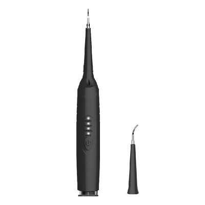 

Electric Dental Calculus Remover Tooth Stains Tartar Scraper 2 Cleaning Heads 3 Cleaning Mode with LED Light Portable Whiten Teeth