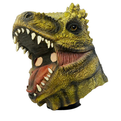 

Creative Environmental Protection Latex Mask Simulation Animal Dinosaur Shape Halloween Masquerade Party Headgear