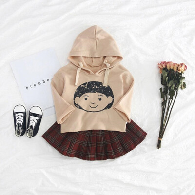 

New Autumn Casual Baby Boy Girl Top Clothes 1-6T Cute Baby Toddler Baby Printing Long Sleeve Hoodie Kids Hooded Sweatshirt