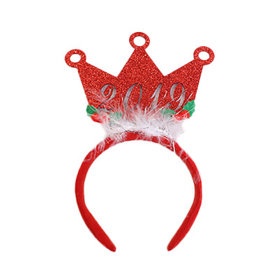 

〖Follure〗Party Headdress Headband Christmas Stretch Headwear Hair Band Decorative A