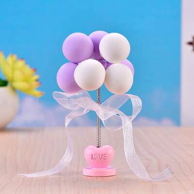 

Tailored Dollhouse Miniature Scene Model Balloons Decoration Pretend Play Toy